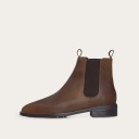 Negew Chelsea Boots, waxed brown