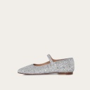 Pass Ballerina, silver glitter