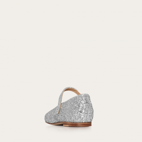 Pass baleriny, srebrny brokat | Balagan Studio