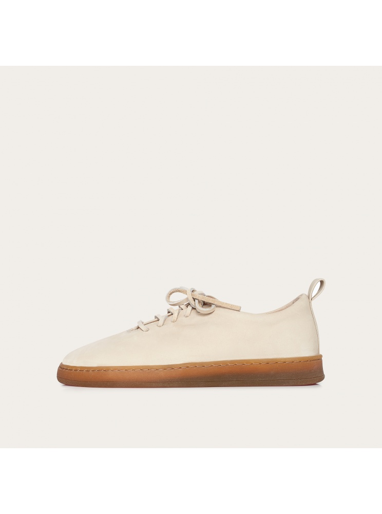 Shakuf sneakersy BIO, jasny nubuk | Balagan Studio