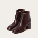 Elton Boots, mahogany