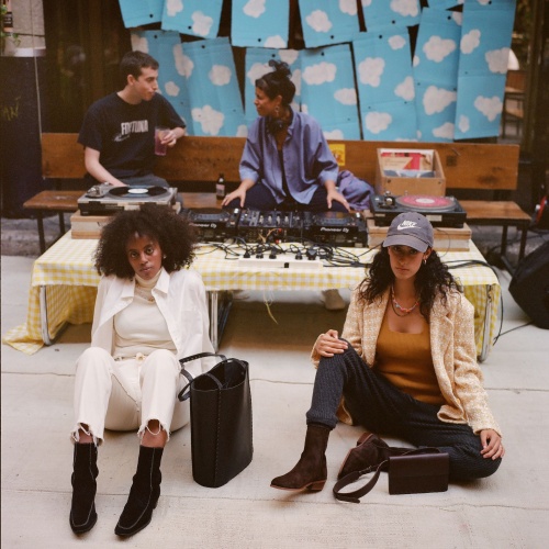 Rachela botki, czarny welur | Balagan Studio
