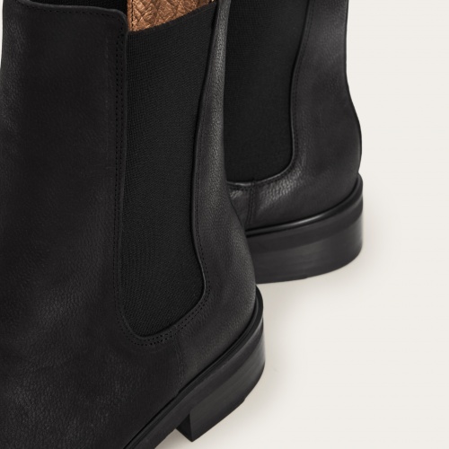Arava Chelsea Boots, black nubuck | Balagan Studio