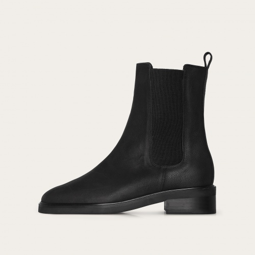 Arava Chelsea Boots, black nubuck | Balagan Studio