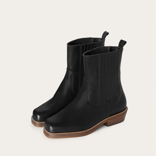 Rokev cowboy boots, black | Balagan Studio