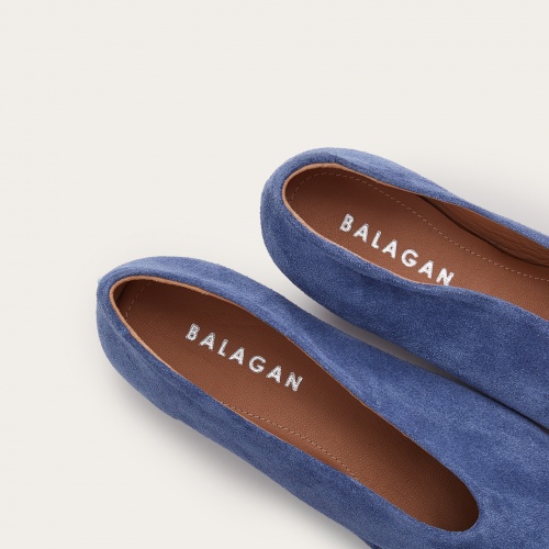 Opera Ballerina, cornflower velvet OUTLET | Balagan Studio