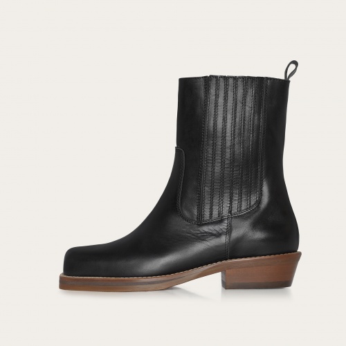 Rokev cowboy boots, black OUTLET | Balagan Studio