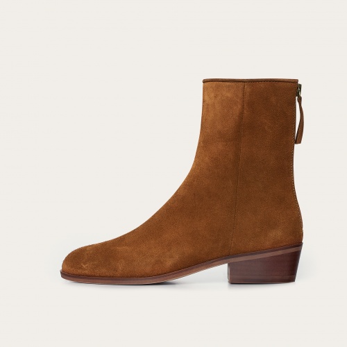 Sus botki, rudy welur OUTLET| Balagan Studio