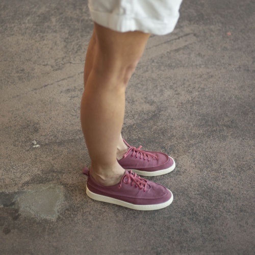 Eretz sneakersy VEGAN BIO, marsala | Balagan Studio