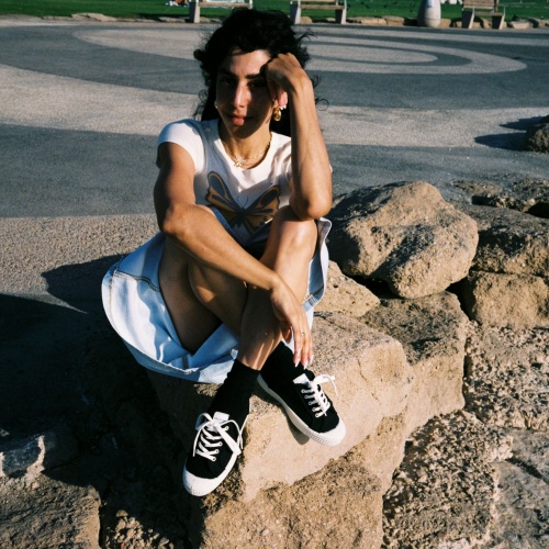 Novesta Star Master sneakersy damskie VEGAN, czarne na białym| Balagan Studio