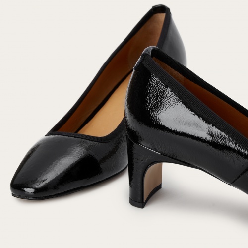 Simone Heels, glossy black | Balagan Studio