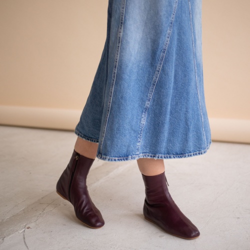Regel Boots, aubergine | Balagan Studio