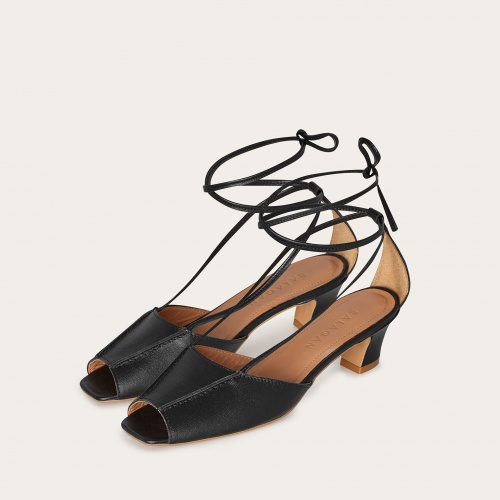 Patio Sandals, black | Balagan Studio