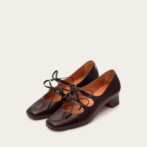 Greta Heels, glossy bordo | Balagan Studio