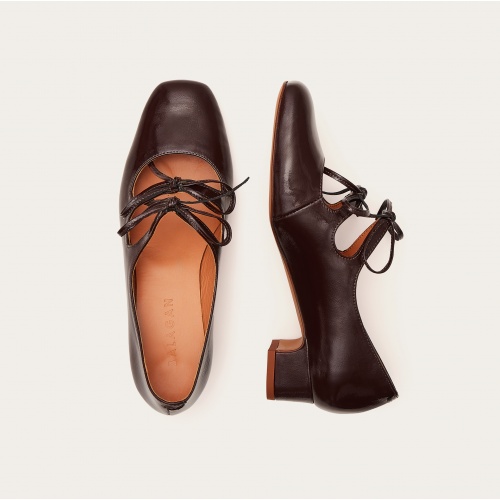 Greta Heels, glossy bordo | Balagan Studio