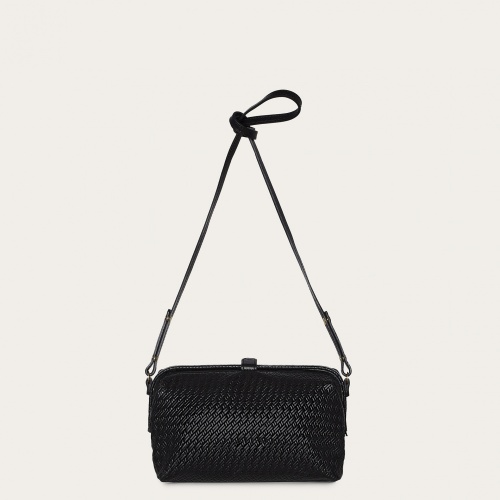 Rofe Bag M, black braid | Balagan Studio