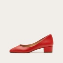 Migdal Low Heels, marsala