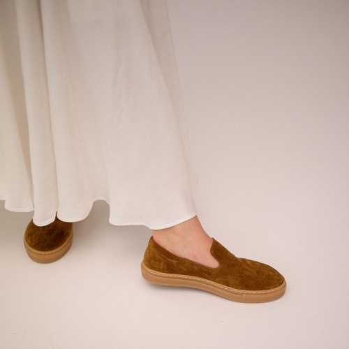 Biluyi Sneakers, moos velvet | Balagan Studio