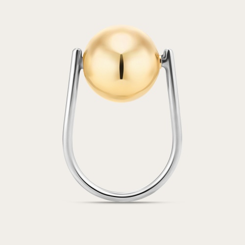 Ring with a large ball | Balagan Studio