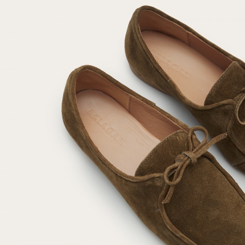 Kida Flats, moos velvet | Balagan Studio