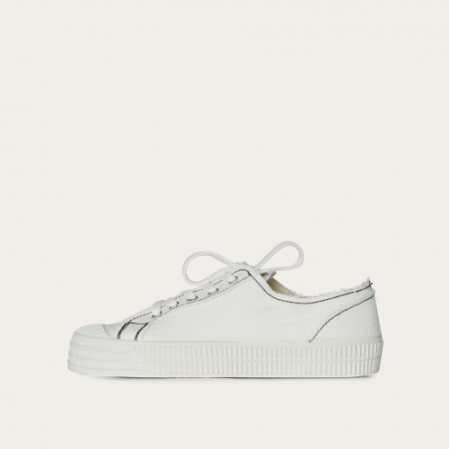 Novesta Star Master sneakersy męskie VEGAN, perłowy z czarną nicią OUTLET| Balagan Studio