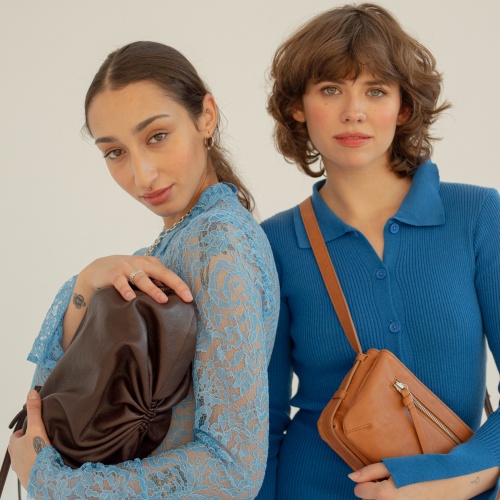 Plis Bag M, deep brown OUTLET | Balagan Studio