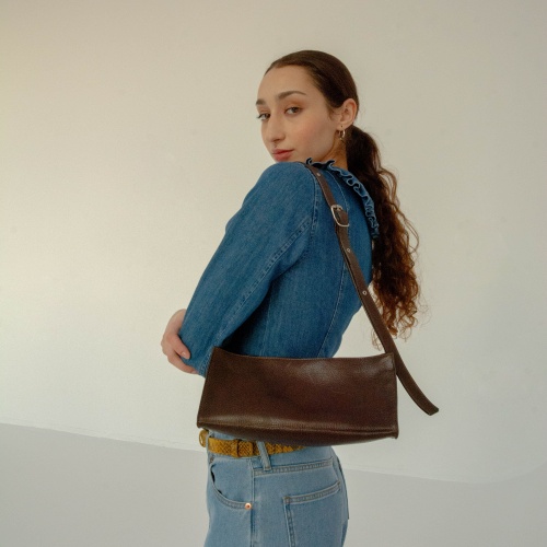 Monique Bag M, deep brown OUTLET | Balagan Studio