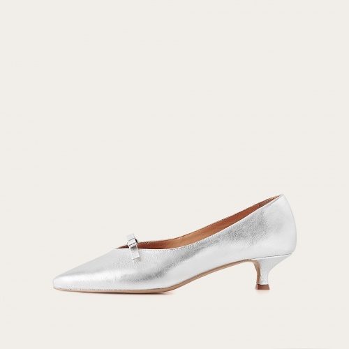 Matana Pumps, silver | Balagan Studio