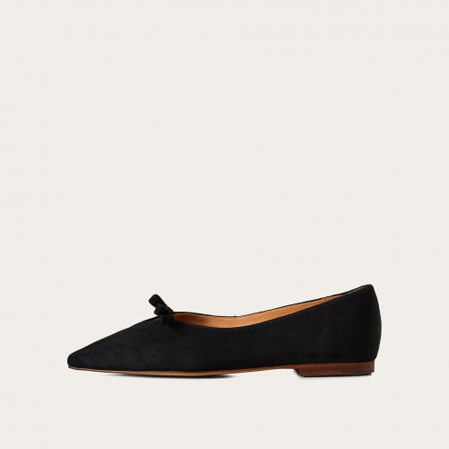 Pliya Ballerina, black suede | Balagan Studio