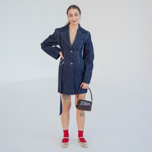 Roha torebka S, ciemny brąz OUTLET | Balagan Studio