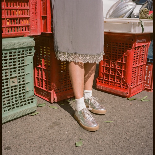 Aluf sneakers, silver| Balagan Studio