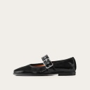 Louisine Ballerina, glossy black OUTLET