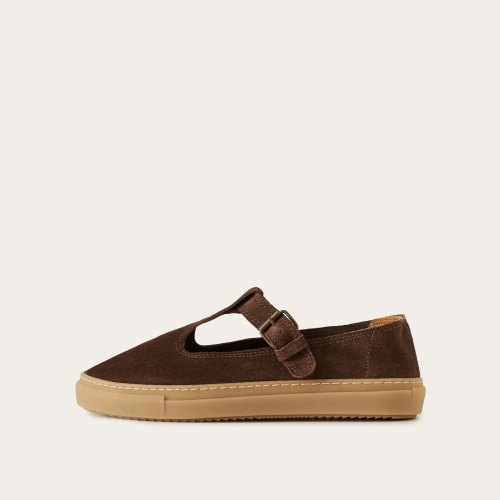 Sababa Sneakers, coffee velvet | Balagan Studio