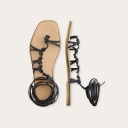 Nof sandals, black