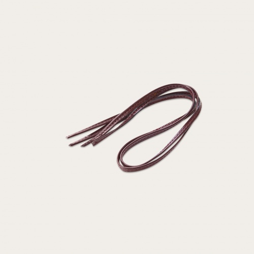 Shoelaces Batsheva, glossy bordo | Balagan Studio