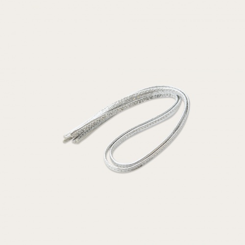 Sznurowadła Batsheva, srebrny | Balagan Studio