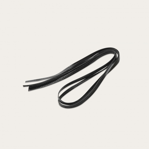 Shoelaces Roma, glossy black | Balagan Studio