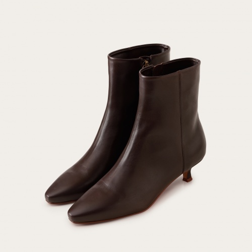Vivian Boots, deep brown | Balagan Studio