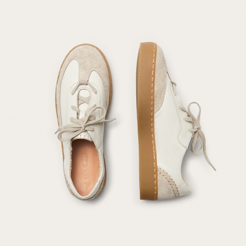 Aluf sneakers, ivory| Balagan Studio
