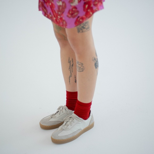 Aluf sneakers, ivory| Balagan Studio