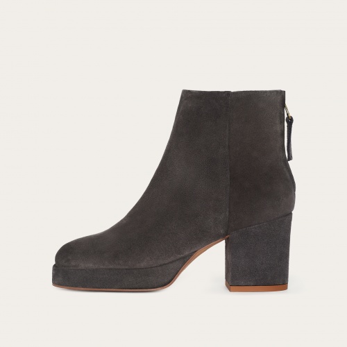 Elton Boots, antracit velvet | Balagan Studio