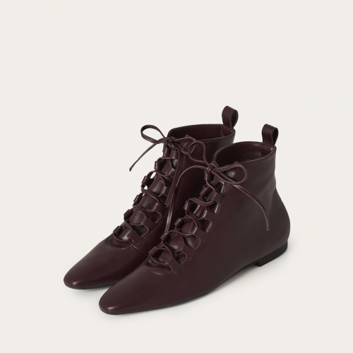 Lupa boots, burgundy | Balagan Studio