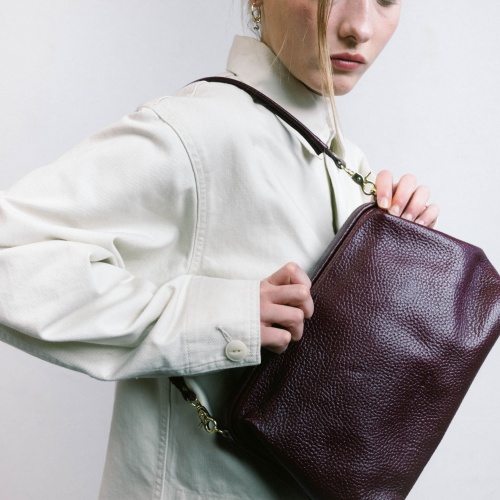 Rofe Bag L, burgundy | Balagan Studio
