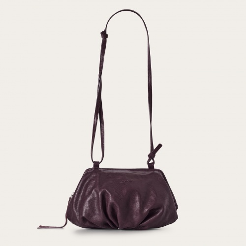 Plis Bag M, burgundy | Balagan Studio