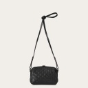 Rofe Bag S, matte black braid OUTLET