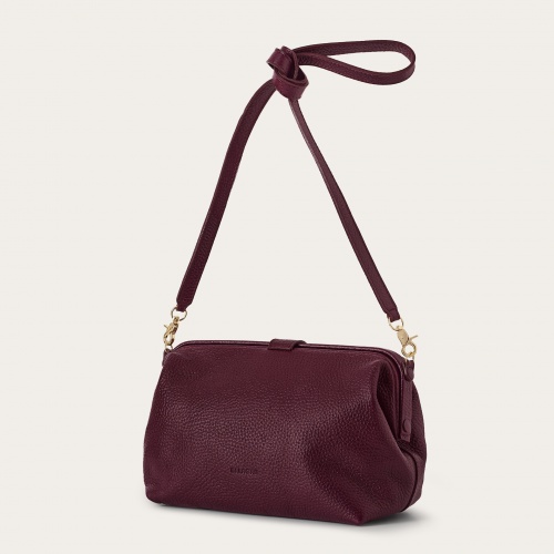 Rofe torebka L, burgund OUTLET | Balagan Studio