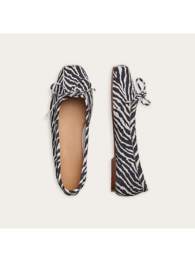 Prima baleriny, zebra welur | Balagan Studio