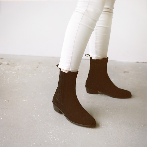 Ukaf Boots, black suede | Balagan Studio