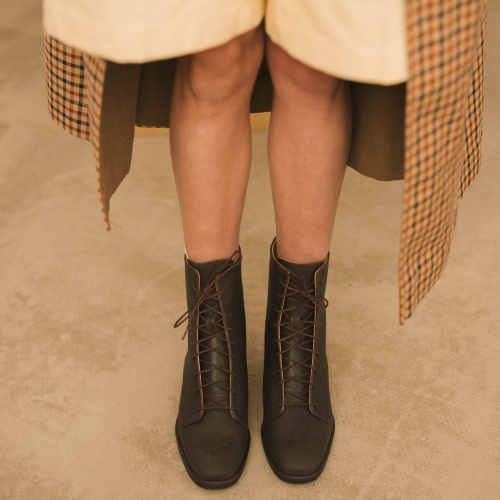 Tzava Boots, waxed bronze | Balagan Studio