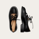 Ruby Flats, glossy black